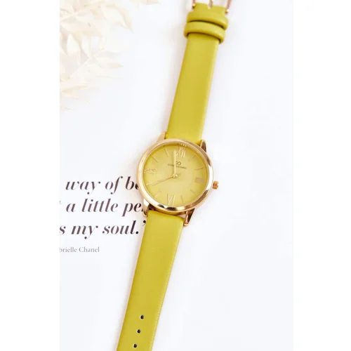 Kesi Women's watch on a leather strap Giorgio & Dario Green