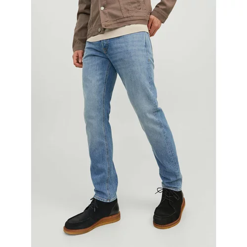Jack & Jones Jeans hlače Mike 12237309 Modra Tapered Fit