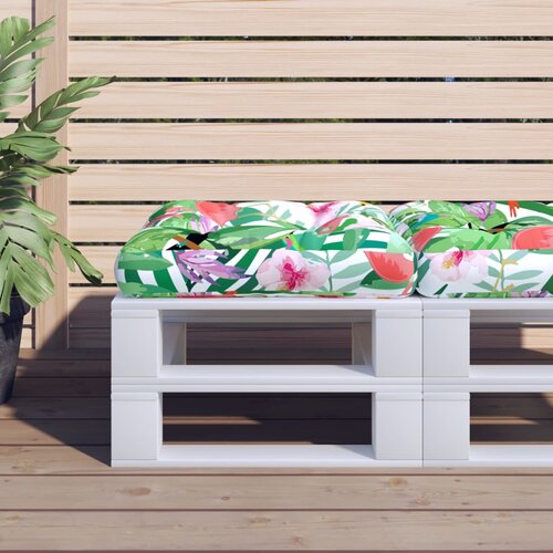 VidaXL Jastuk za palete raznobojni 58x58x10 cm od tkanine Oxford Slike