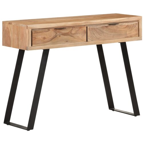  Konzolni stol 100 x 35 x 76 cm od masivnog bagremovog drva Cene