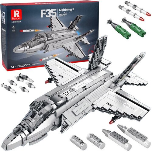  Tehnički blokovi Licencirani američki borbeni zrakoplov F-35 Lightning II 1600-dijelni ZA5799 Slike