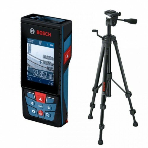 Bosch laserski daljinomer glm 120 c professional + stativ bt 150 Slike