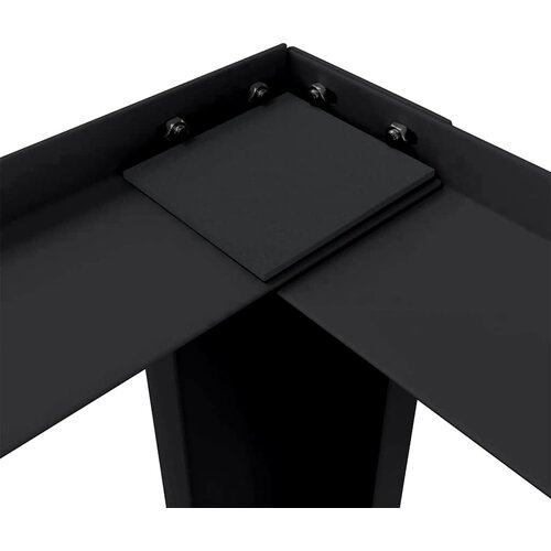  Pedestal za perilicu rublja 2 pcs Crna 127 x 54,5 x 32,5 cm Slike