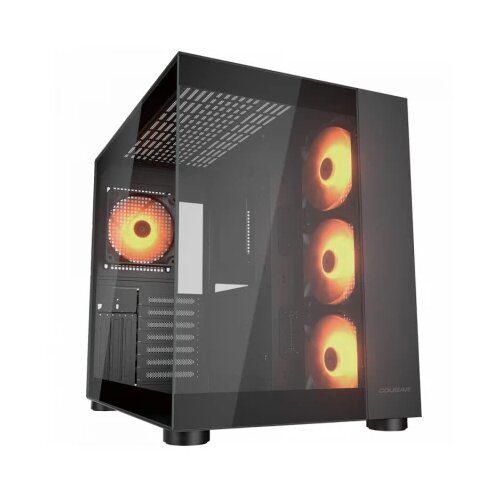 COUGAR GAMING COUGAR FV150 RGB PC Case, Mid tower, Black Cijene