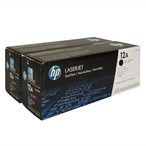  HP 12A črn/black 2 KOSA (Q2612AD) - original MEGA CENA + BREZPLAČNA DOSTAVA! Slike