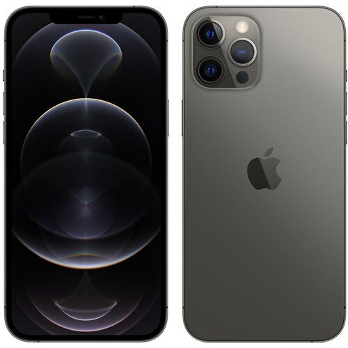 Ecofone Obnovljeno - znaki rabe - iPhone 12 Pro Max 5G crn 256 GB 6 GB ram, (5000035018) Cene