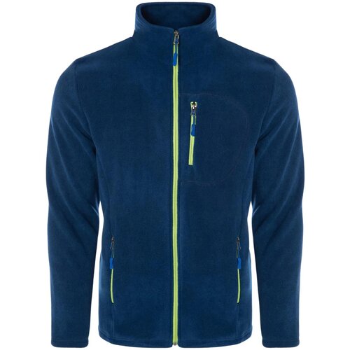 Dewberry 24601 5 Pocket Outdoor Full Zipper Fleece Jacket-INDIGO-2 Cijene