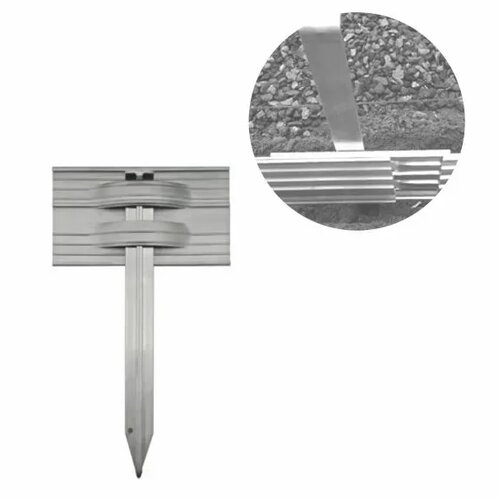 green-split Set zemeljskih sidri&scaron;č za močne alu robove trate Bodenanker, (5000218494) Cene