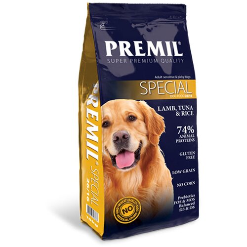 Premil Suva hrana za odrasle pse special, Piletina, 15kg Slike