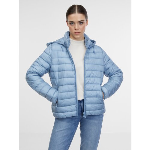 Orsay Blue Women&amp;#039;s Quilted Jacket - Women Slike