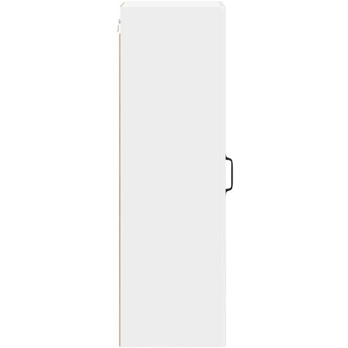  Ormar za Zid Lucca Bijela visokog sjaja 30 x 31 x 100 cm Slike