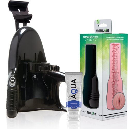 Fleshlight - GO PINK LADY SURGE VAGINA + UNIVERSAL LAUNCH + AQUA QUALITY LUBRICANT 50 ML Cijene