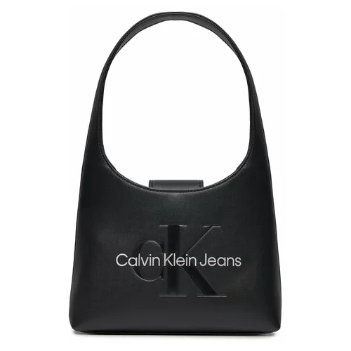 Calvin Klein Jeans Ročna torba Sculpted Arch Shoulderbag22 Mono K60K611548 Črna