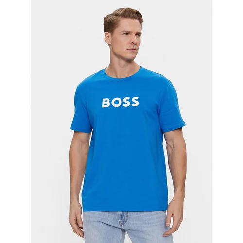 Boss Majica 50491706 Modra Regular Fit