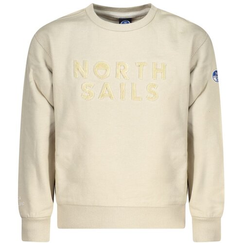 North Sails Dječja majica s patentnim zatvaračem bež Slike