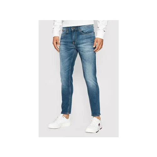 Tommy Jeans Jeans hlače Austin DM0DM09550 Modra Slim Fit