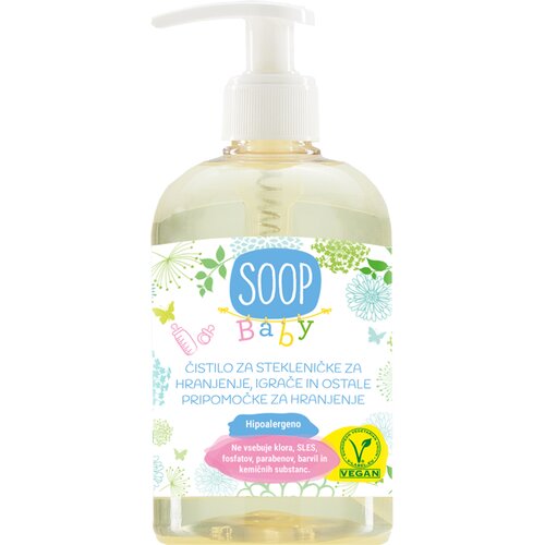 Powerpool SOOP BABY/ ČISTILO ZA STEKLENIČKE ZA HRANJENJE, IGRAČE IN OSTALE PRIPOMOČKE ZA HRANJENJE - 500 ml, (21571598) Cene