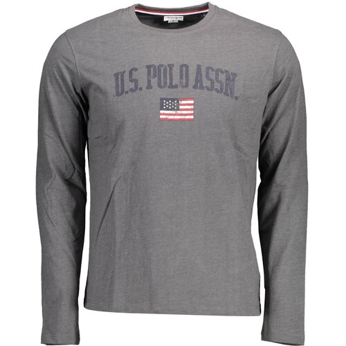 U.S. Polo Assn. US POLO T-SHIRT LONG SLEEVES MEN GREY Slike
