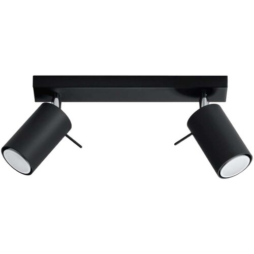  Sollux SL.0092 - Spot svetiljka RING 2 2xGU10/10W/230V crna Cene