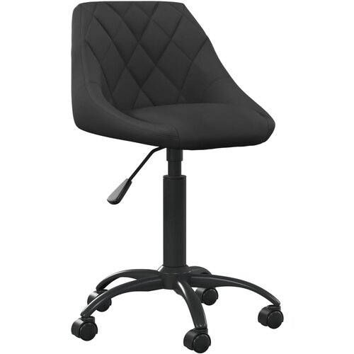 VidaXL Pisarni&amp;scaron;ki stol črn žamet Slike