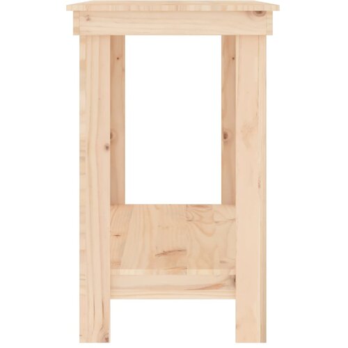  Radni stol 110x50x80 cm od masivne borovine Slike