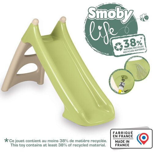 Smoby tobogan XS zeleni, spust 90 cm 125 x 50 x 75 cm Cene