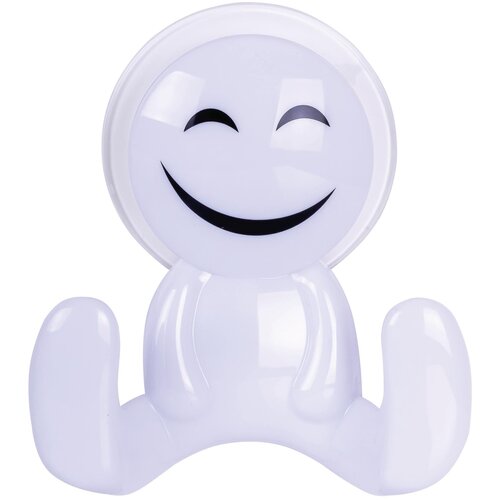 Ridder 131040901 VAKUMSKA KUKICA SMAJLI BELA PVC Slike
