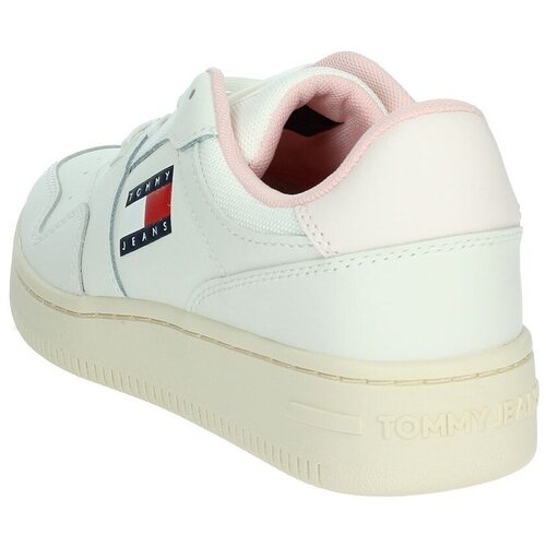 Tommy Jeans Niske tenisice &amp;#039;Retro Basket Ess Meg 3A3&amp;#039; mornarsko plava / crvena / bijela Slike