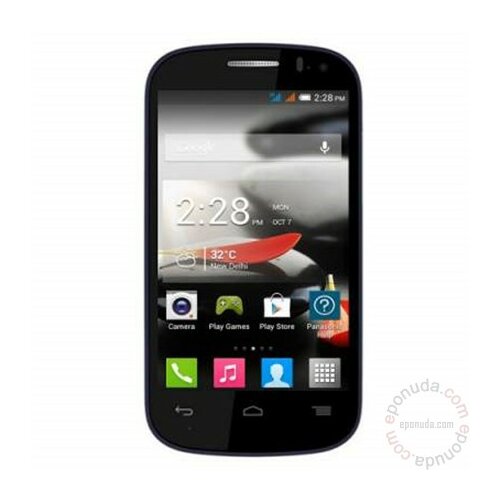 Panasonic T31 Dual SIM Crna mobilni telefon Slike