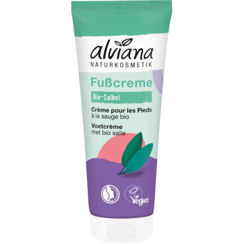 Alviana Naturkosmetik Krema za stopala bio-kadulja - 75 ml Slike