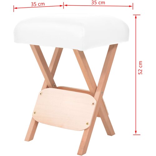  Sklopivi masažni stolac sa sjedalom debljine 12 cm Slike