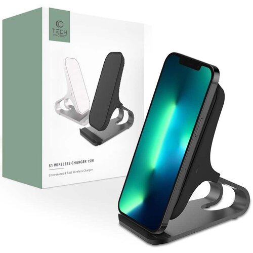 TECH-PROTECT QI15W-S1 BEŽIČNI PUNJAČ 15W CRNI Cijene