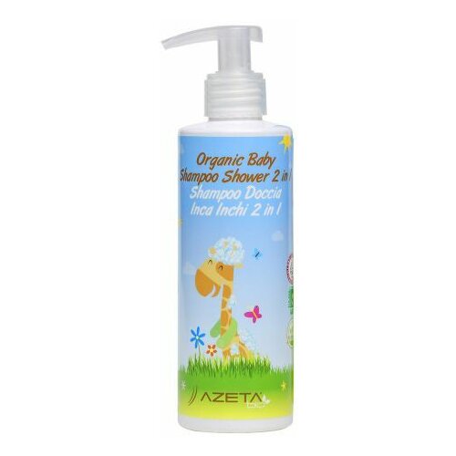 Azeta Bio AzetaBio organska uljana bebi šampon/kupka 500 ml 0+M (omega 3,6,9) Cene