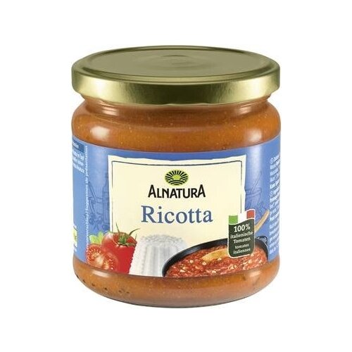 Alnatura Bio paradižnikova omaka - ricotta Cene