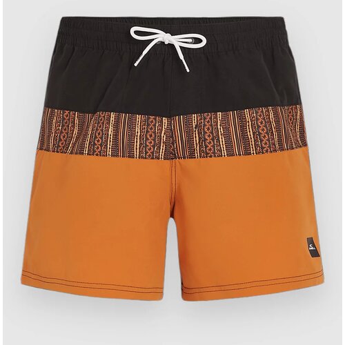 O'neill Cali Block 15'' Boardshorts orange pressed lines Cene