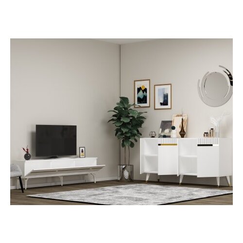 Hanah home set za dnevnu sobu Defne White Gold Cene