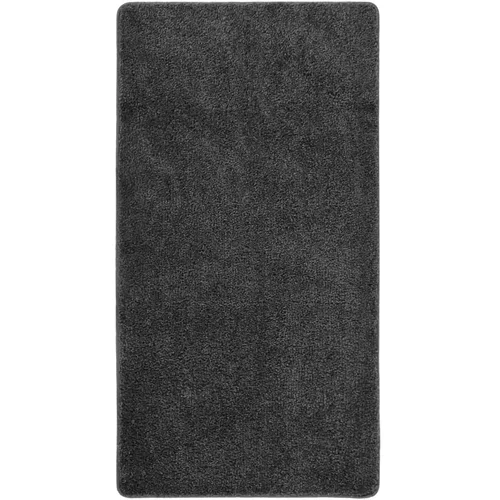  Čupavi tepih tamnosivi 80 x 150 cm protuklizni