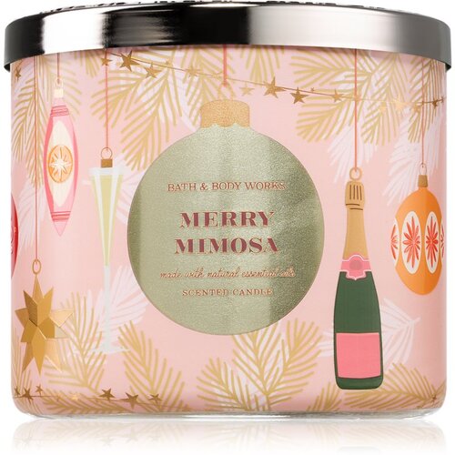 Bath & Body Works Merry Mimosa mirisna svijeća 411 g Cijene