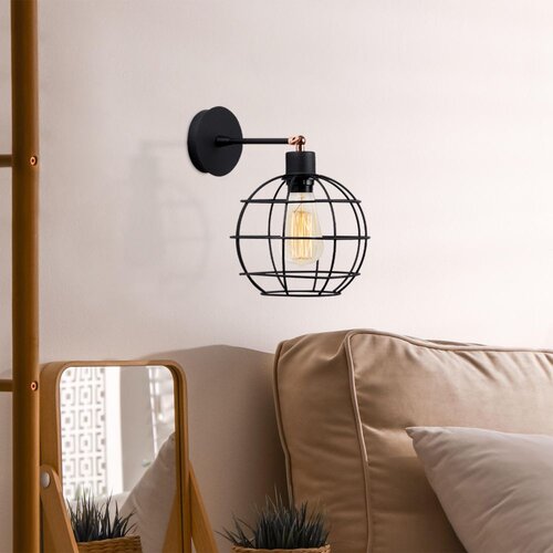 Opviq Fellini - MR - 882 Black Wall Lamp Cene
