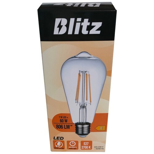 Blitz led žarulja E27 7 w 806 lm 2700 k ST64 Slike