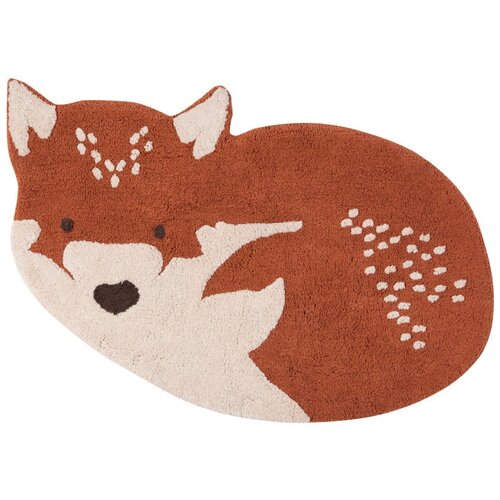 Nattiot pamučni tepih boje kestena Little Wolf, 70 x 110 cm Slike