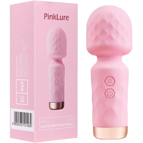 Vibeconnect - punjivi, vodootporni mini vibrator za masažu (ružičasti) Slike