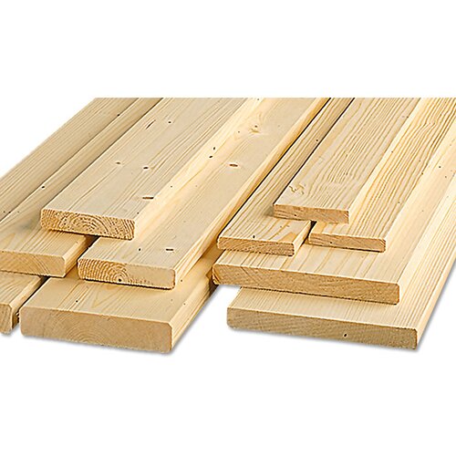 RETTENMEIER glatko obrađena daska (240 x 7,4 x 1,9 cm, smreka/jela, blanjano) Cijene
