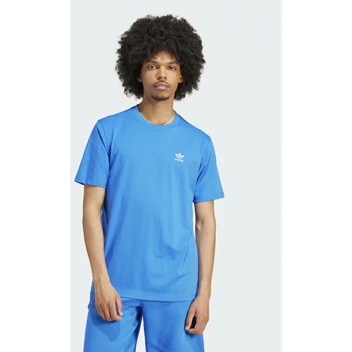 Adidas Majica Trefoil Essentials IR9687 Modra Regular Fit