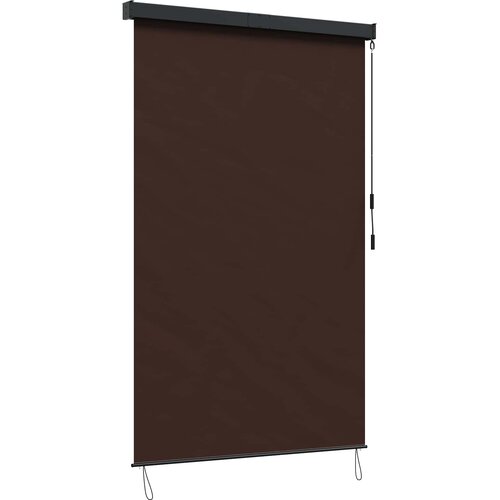 Rolo zavjesa Smeđa 120 x 250 cm Tkanina i aluminij Cene