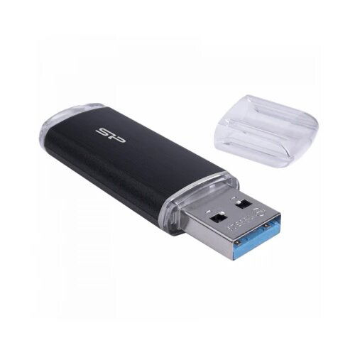 SiliconPower USB Flash Silicon-Power Blaze B02 32GB USB 3.2 Gen 1 Type-A Black, EAN: 4713436128946 Slike