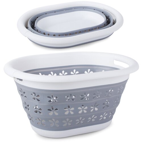  Sklopiva silikonska košara za rublje 25L Cijene