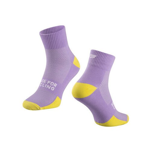 Force čarape edge, violet-fluo s-m/36-41 ( 90085803 ) Slike