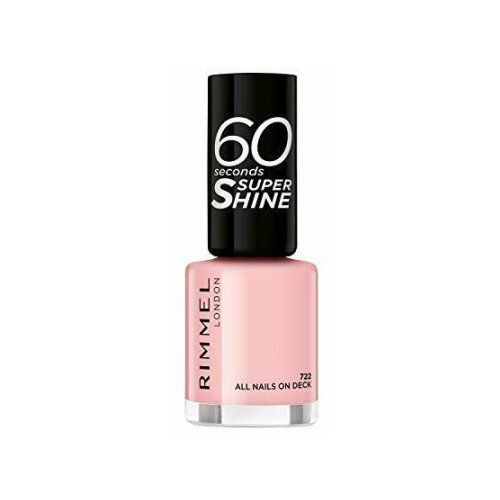 Rimmel London lak za nohte - 60 Seconds Super Shine Nail Polish - 722 All Nails On Deck Cene