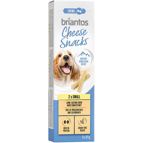 briantos prigrizek s sirom za pse - Za majhne pse (2 x 27 g) Cene